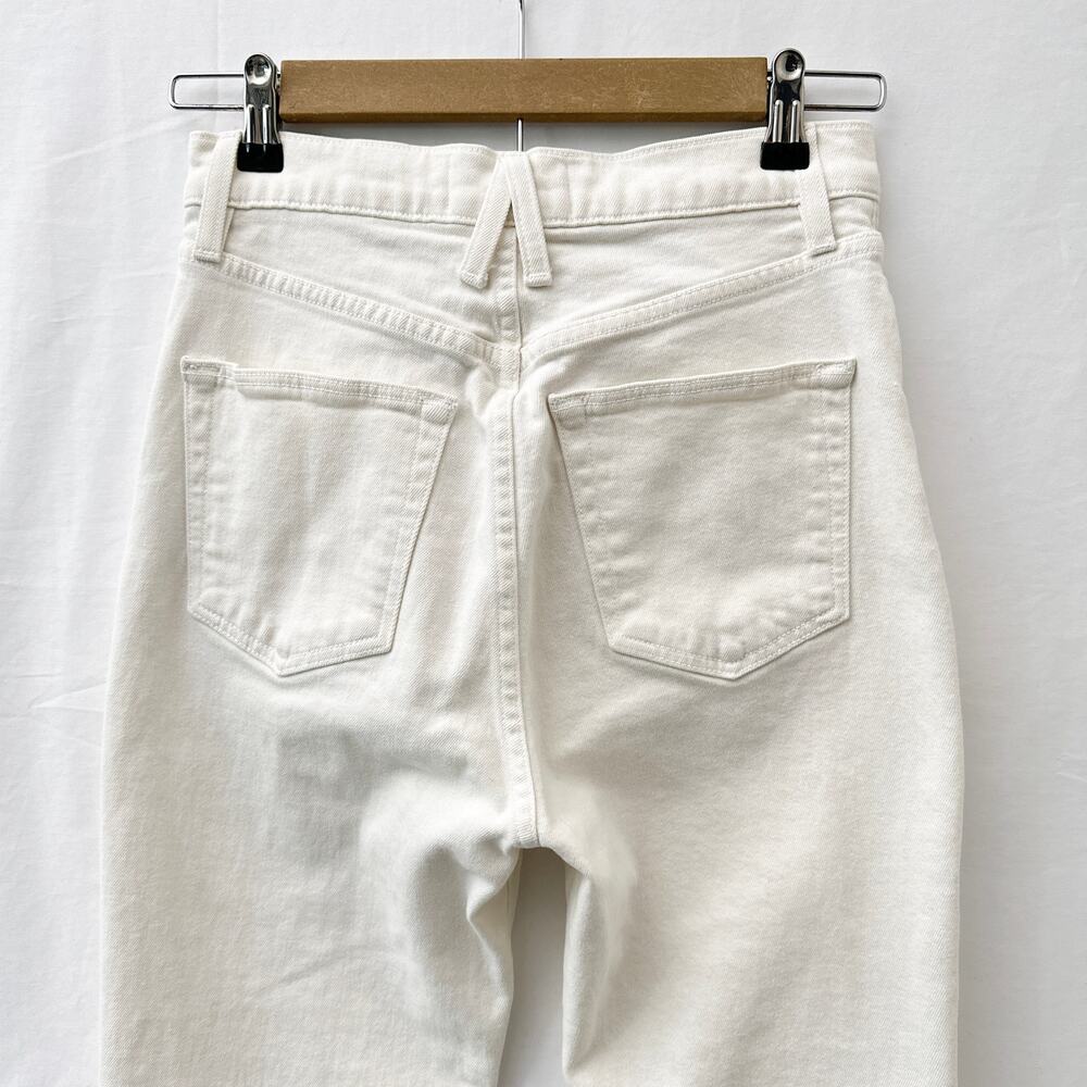 SLVRLAKE Beatnik Slim Fit High Rise Jeans White Wash Women's Size 27 - Picture 9 of 16
